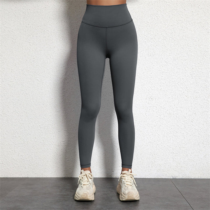 High-Waisted Plus Size Yoga Leggings – Soft & Stretchy Activewear-Graphite Grey-2XL-State of Style