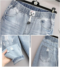 High-Waisted Ripped Jeans – Plus Size-L-State of Style