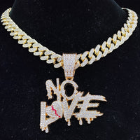 Hip Hop Cuban Chain Necklace | Sterling Mystique-Gold Cuban Chain-16Zoll(40cm)-State of Style