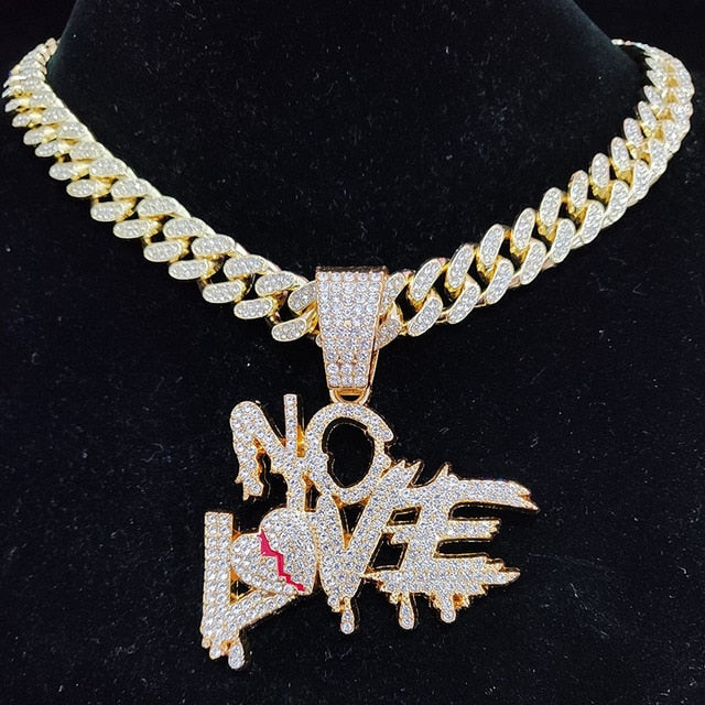 Hip Hop Cuban Chain Necklace | Sterling Mystique-Gold Cuban Chain-16Zoll(40cm)-State of Style