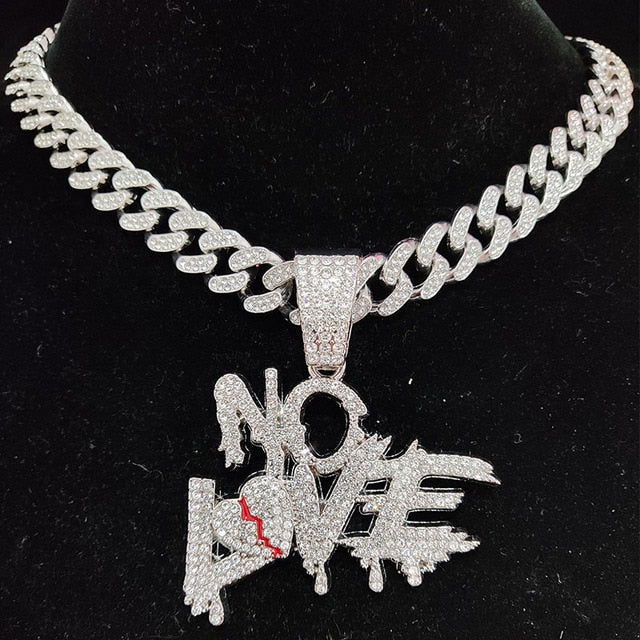 Hip Hop Cuban Chain Necklace | Sterling Mystique-Silver Cuban Chain-16Zoll(40cm)-State of Style