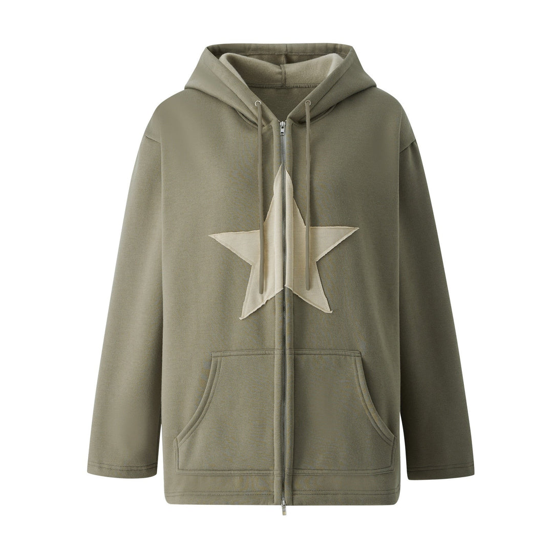 HipHoodie | Women's Cosy & Stylish Hoodie-Army Green-S-State of Style