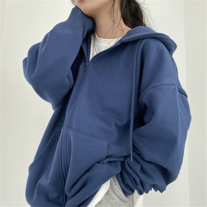 HipHoodie | Women's Cosy & Stylish Hoodie-Blue 1-S-State of Style
