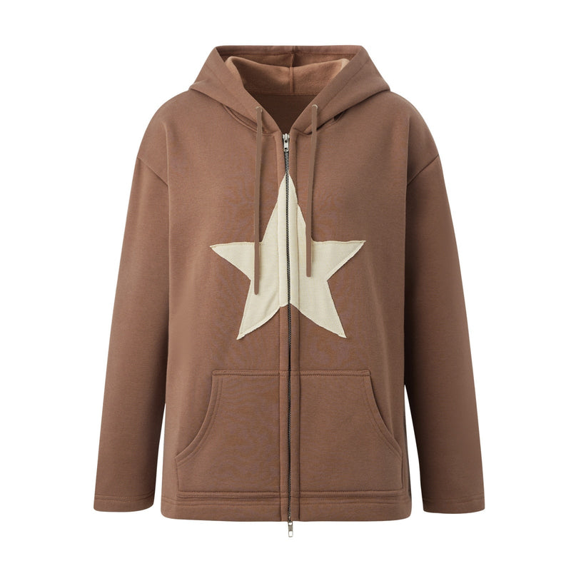 HipHoodie | Women's Cosy & Stylish Hoodie-Brown-S-State of Style