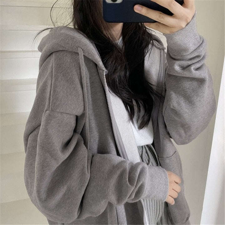 HipHoodie | Women's Cosy & Stylish Hoodie-Grey 2-S-State of Style
