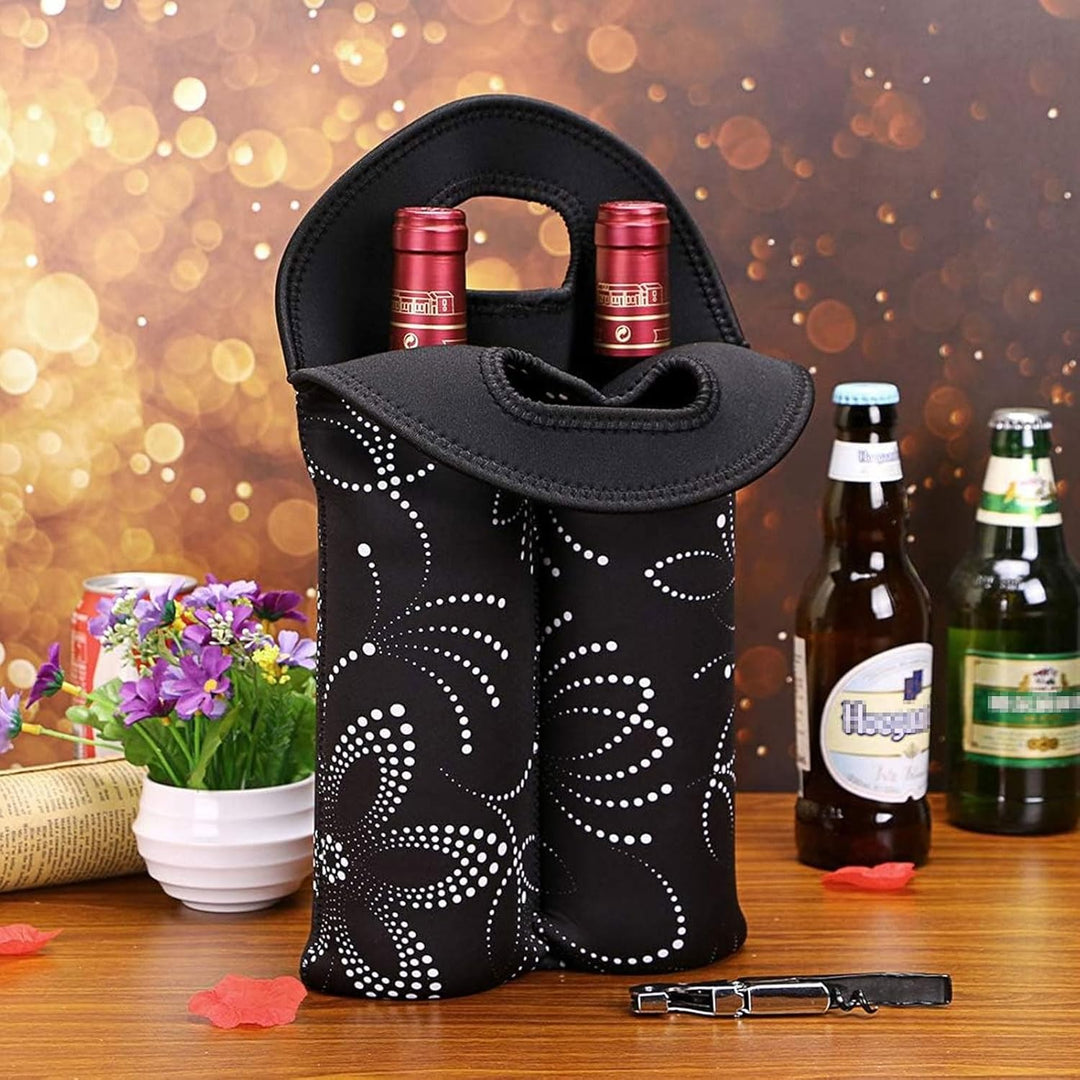 Insulated Dual-Bottle Wine Carrier – Buy 1, Get 1 FREE