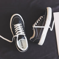 HollySneaks | Women's Comfortable Everyday Sneakers-Black-4.5-State of Style