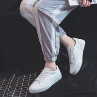 HollySneaks | Women's Comfortable Everyday Sneakers-White Gold-4.5-State of Style