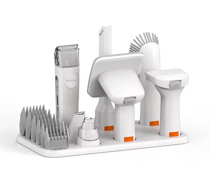 Honden en Katten Tondeuse met Ingebouwde Stofzuiger - GroomMaster Pro-State of Style