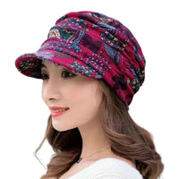 Honey Winter Cap | Stylish & Casual-Red-State of Style