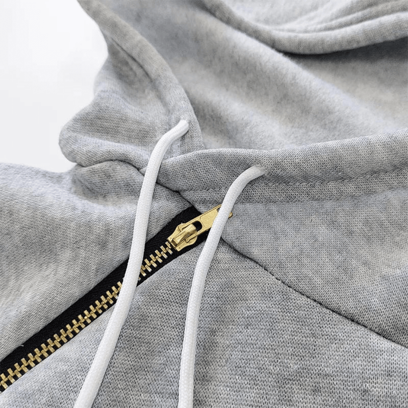 Hooded sweatshirt dress with pockets – Isabella-Black-S-State of Style