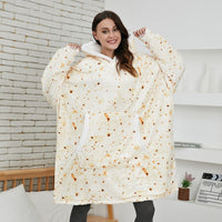 Hoodie & Blanket | Wonderful combination of a soft hoodie and a comfortable blanket in one!-Pancakes-State of Style