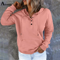 Hoodie with Pockets | Comfortable & Stylish Casual Wear-Pink-S-State of Style