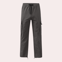 Howard - Casual Cargo Trousers for Men-Grey-S-State of Style