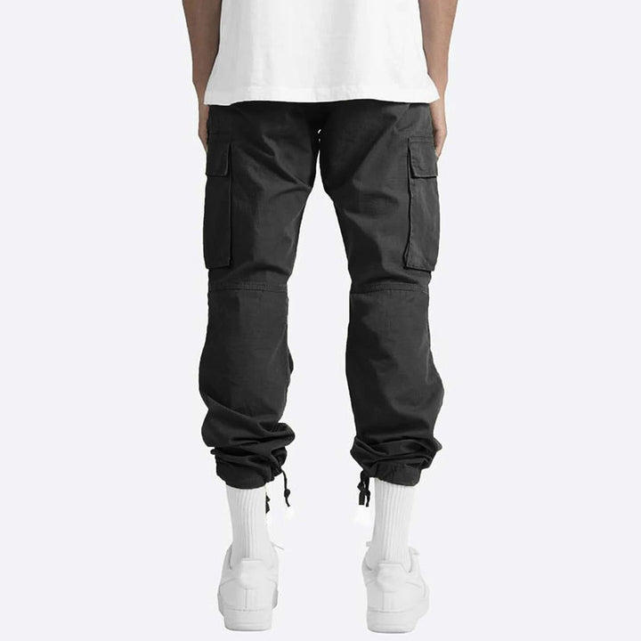 Howard - Casual Cargo Trousers for Men-Grey-S-State of Style