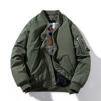 HubertsJacket | Men's Stylish & Functional Jacket-Thick Army Green-M-State of Style