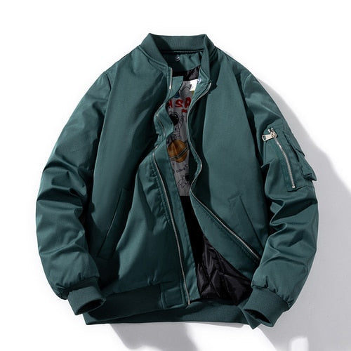 HubertsJacket | Men's Stylish & Functional Jacket-Thick Dark Green-M-State of Style