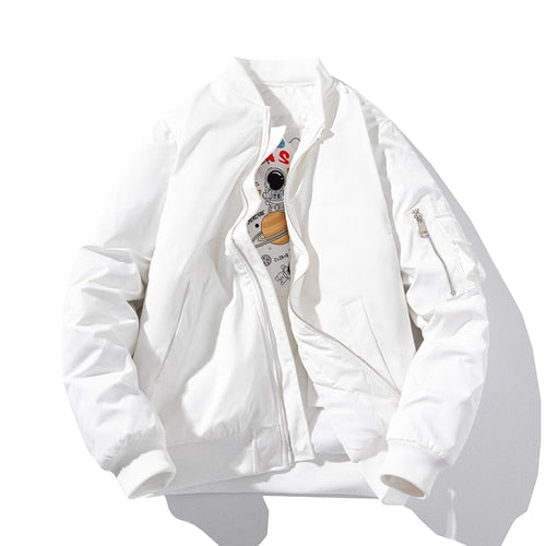 HubertsJacket | Men's Stylish & Functional Jacket-Thick White-M-State of Style