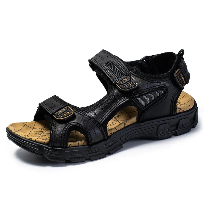 Hudson™ Orthopaedic Support Sandals – Ultimate Comfort & Pain Relief-Black-4.5-State of Style