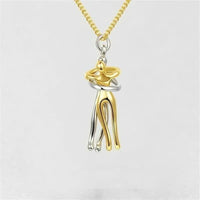 HugNecklace | Elegant Women's Necklace-Gold-State of Style