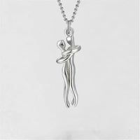 HugNecklace | Elegant Women's Necklace-Silver-State of Style