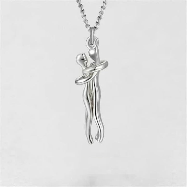 HugNecklace | Elegant Women's Necklace-Silver-State of Style