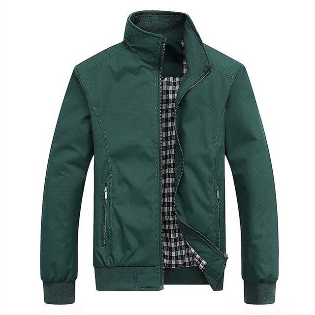 Hugo Waterproof Jacket | Button-Up Summer Jacket-Green-M-State of Style