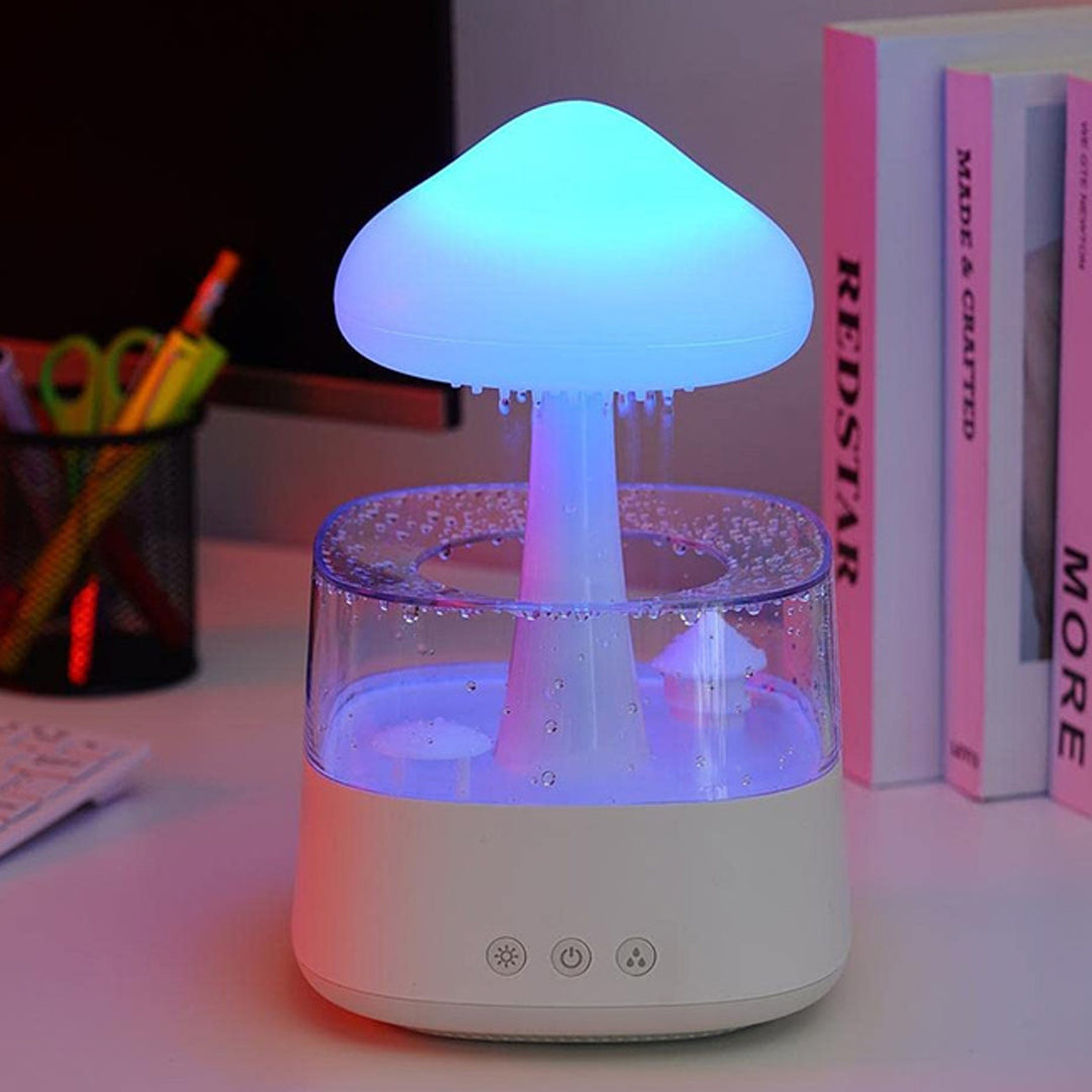 Humidifier with Night Light and Aromatherapy - AromaGlow-Wood-State of Style