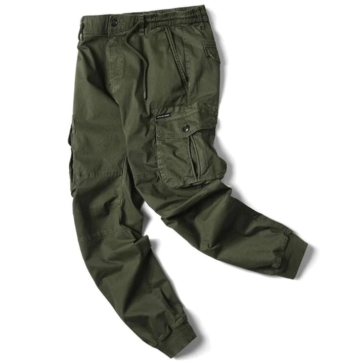 Hunter Men’s Comfortable Cargo Pants-Beige-29-State of Style