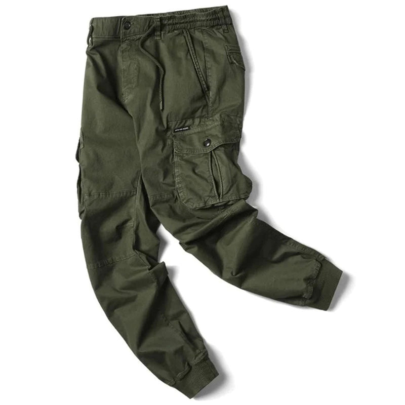 Hunter Men’s Comfortable Cargo Pants-Beige-29-State of Style