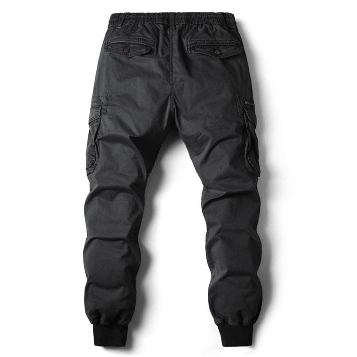 Hunter Men’s Comfortable Cargo Pants-Beige-29-State of Style