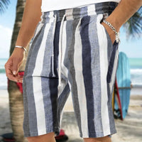 Hyden - Men's Linen Shorts | Stylish Summer Shorts-Black-M-State of Style