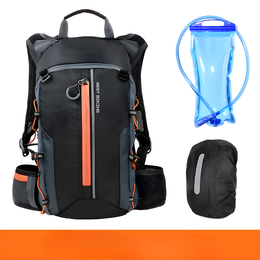 HydroRide Multifunctional Hydration Backpack-Orange-State of Style