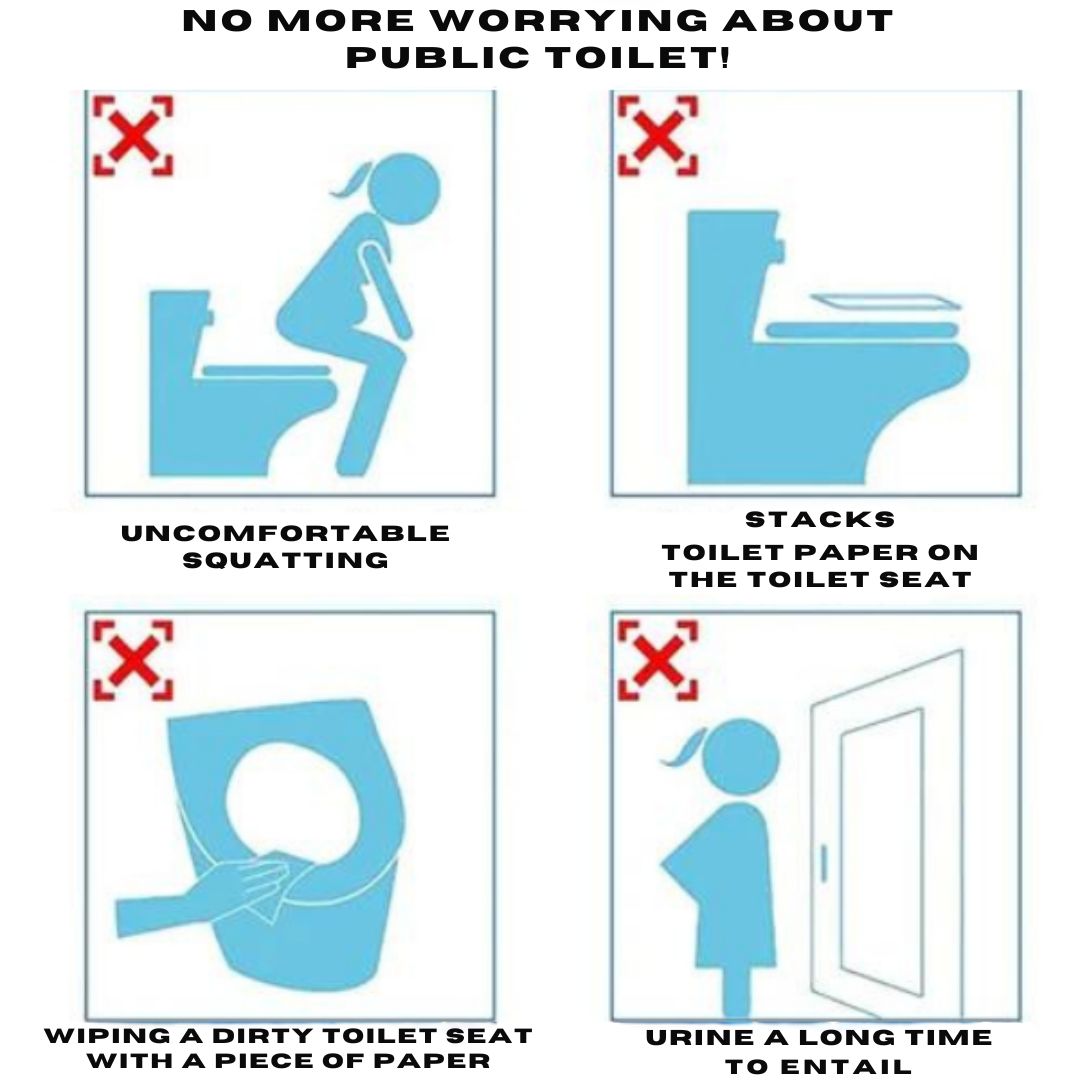 Hygienic Disposable Toilet Seat Cover - SafeSit-100 pieces (50 + 50 FREE)-State of Style