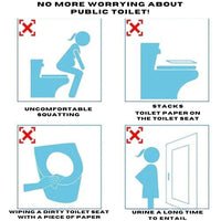 Hygienic Disposable Toilet Seat Cover - SafeSit-100 pieces (50 + 50 FREE)-State of Style