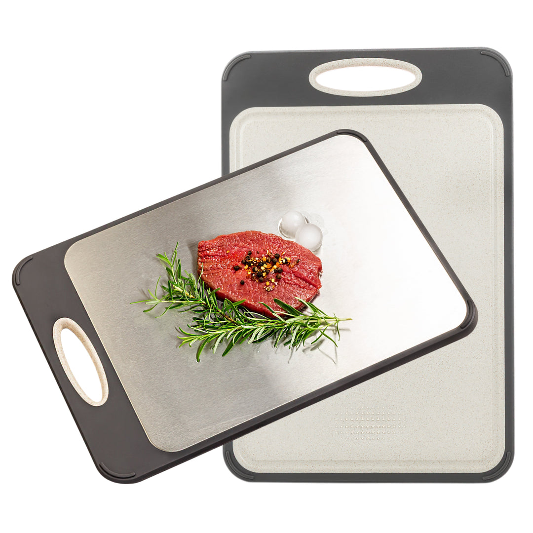 Hygienic Stainless Steel Chopping Board - SteelSafe-State of Style