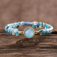 Hypnotic Blue Opal Bracelet - Liora-State of Style