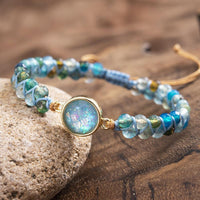 Hypnotic Blue Opal Bracelet - Liora-State of Style