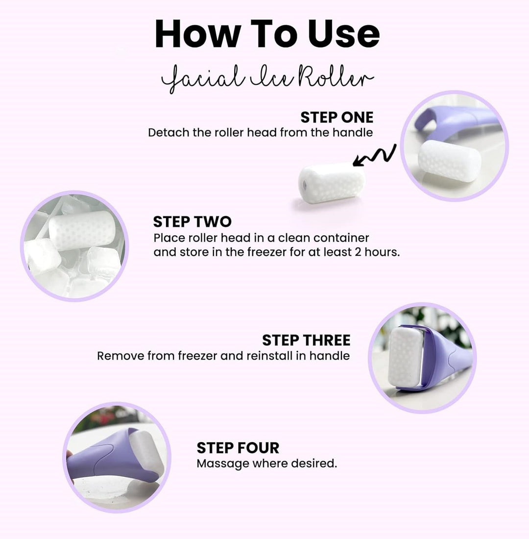 Ice Roller for the Face – Softens Wrinkles & Swellings!-Beige-State of Style