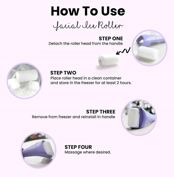 Ice Roller for the Face – Softens Wrinkles & Swellings!-Beige-State of Style