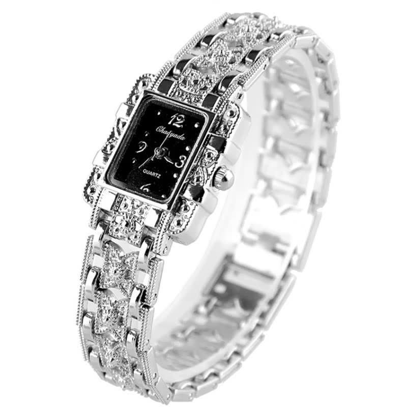IcedWatch | Women's Elegant Timepiece-Silver-State of Style