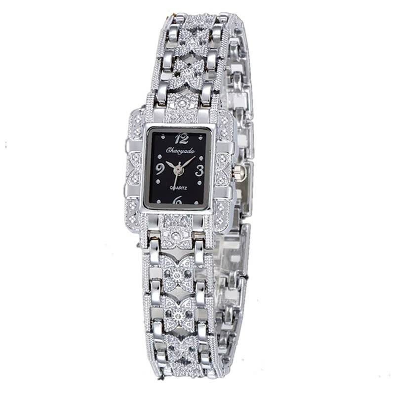 IcedWatch | Women's Elegant Timepiece-Silver-State of Style