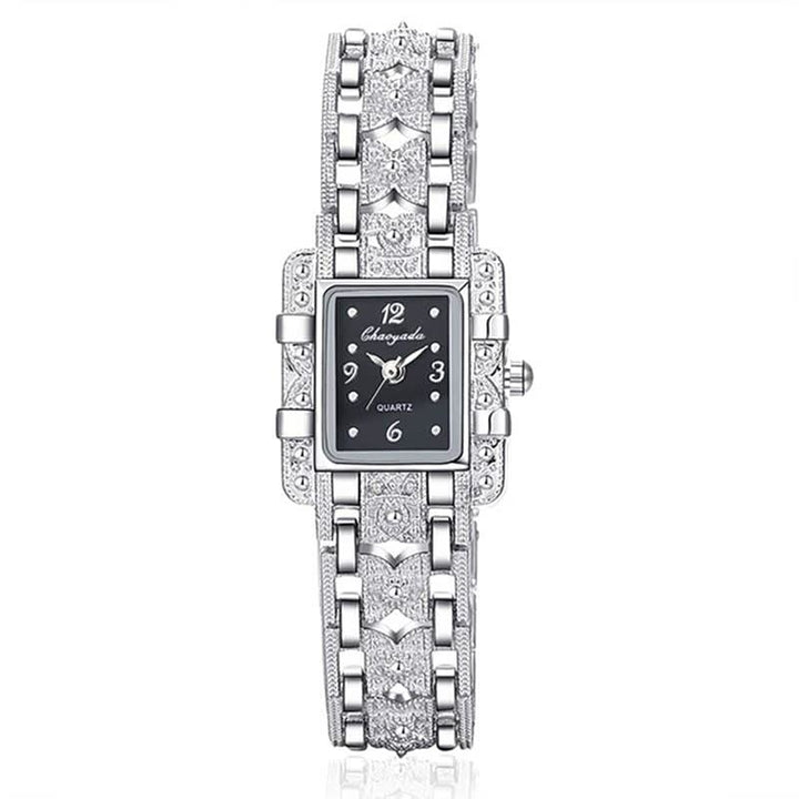 IcedWatch | Women's Elegant Timepiece-Silver-State of Style