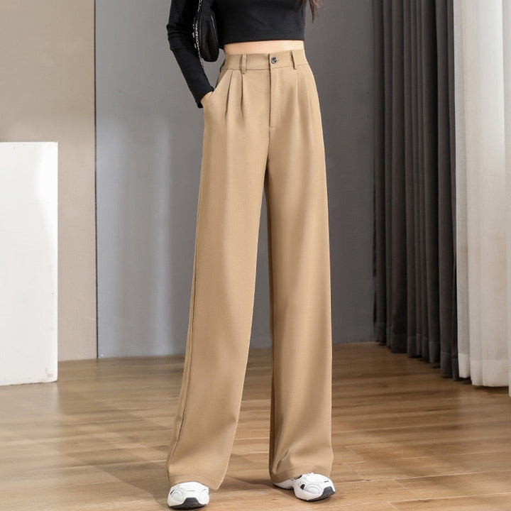 Ienes Pants | Women's Stylish & Comfortable Trousers-Mocha-S-State of Style