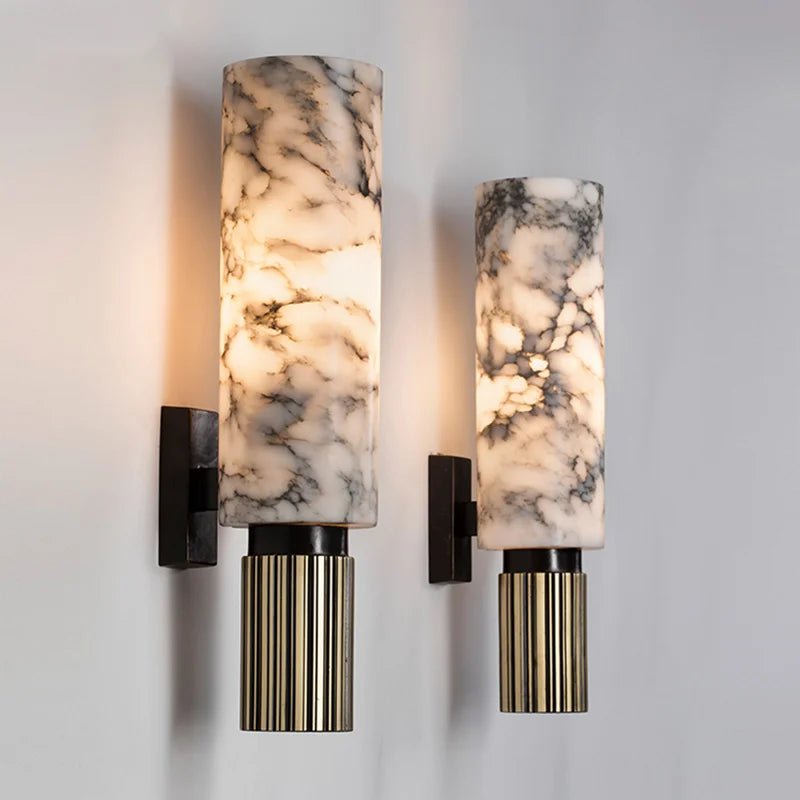 Illuminated Marble Wall Decoration - LustraMar-State of Style