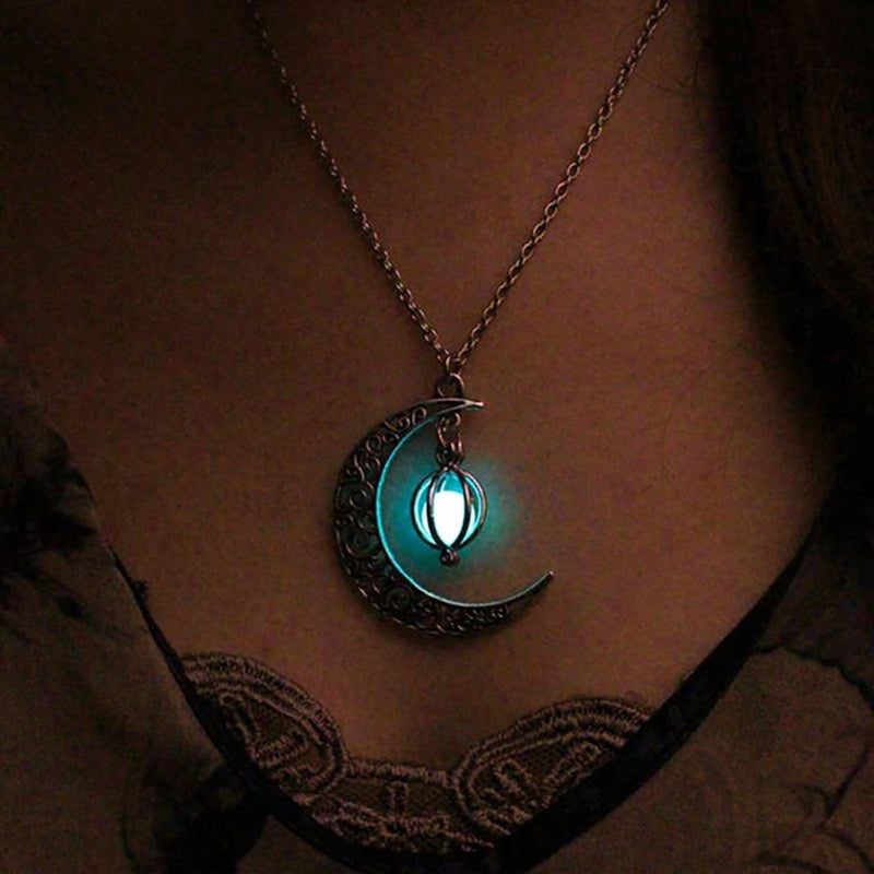 Illuminated Moonlight Necklace - Lunara-State of Style