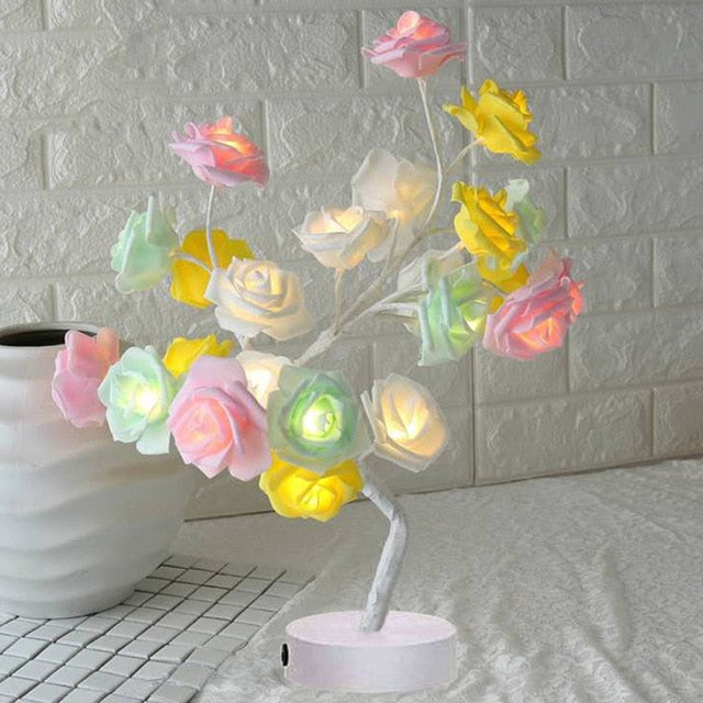 Illuminated Rose Tree - LumiRose-Multicoloured-State of Style