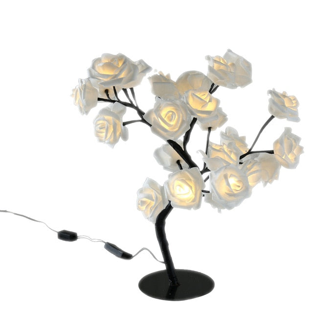 Illuminated Rose Tree - LumiRose-Yellow-State of Style