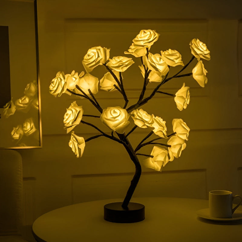 Illuminated Rose Tree - LumiRose-Yellow-State of Style