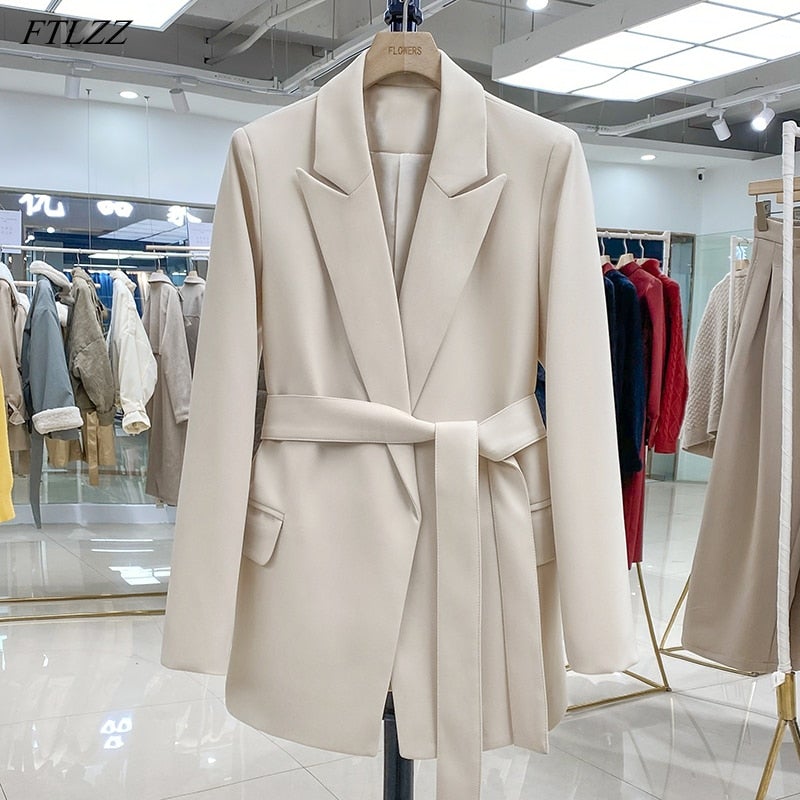 Ilsa Blazer | Stylish & Unique Blazer-Beige-S-State of Style